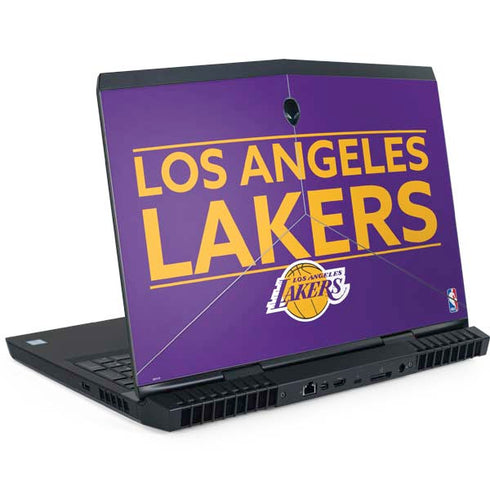 NBA Los Angeles Lakers Standard - Purple Dell Alienware Skin